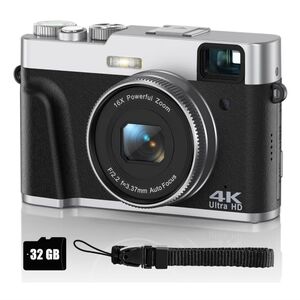 4K Digital Camera for Photography
